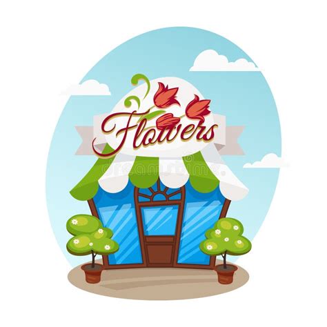 Flower Shop Cartoon 的图像结果