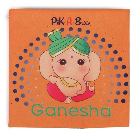 Buy PiK A BOO Cloth Book Ganesha Baby Story | Sensory Touch & Feel ...