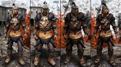 Ретекстура орочьей брони и оружия v1.1 | Orcish Armors and Weapons ...