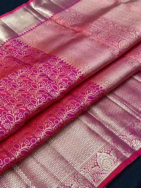 Silken Splendour Pure Kanchipuram Saree – Sanjar Creation