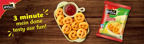McCain Smiles Crispy Happy Potatoes, 415g : Amazon.in: Grocery ...