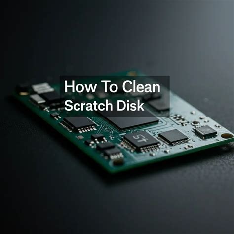 Image result for How to Clean Scratch Disk