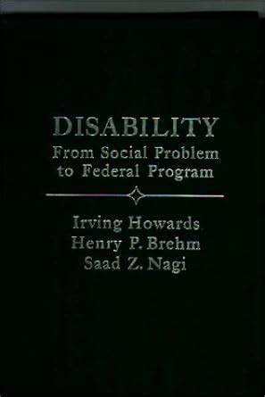 Buy Disability: From Social Problem to Federal Program (Praeger Special ...