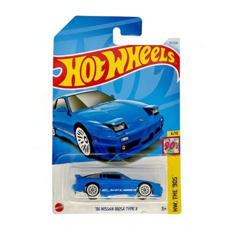 Hot Wheels 96 Nissan 180SX Type X HW The 90s | 1:64 JDM Die-Cast Car