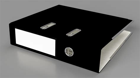 Office File for Keeping Documents Black 3D model | 3D Molier International