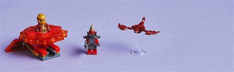 LEGO NINJAGO Kai’s Dragon Spinjitzu Spinner Action Toy Set 71823 ...