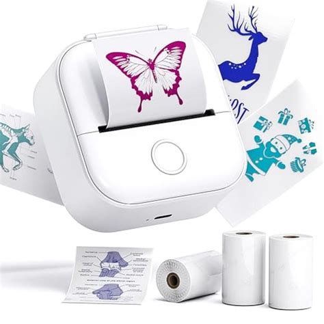 Phomemo Mini Sticker Printer- Print Pods Thermal Printer T02 Bluetooth ...
