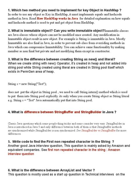 Image result for Java Frequently Asked Interview Questions