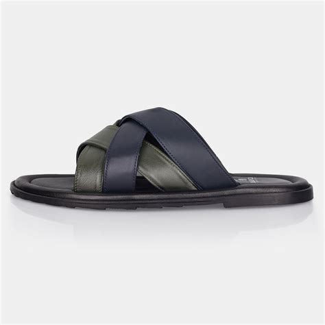 Green & Blue Runnig Slipper