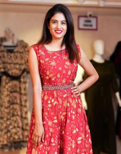 Red Floral Print Cotton Embellished work Jumpsuit with Belt – South ...