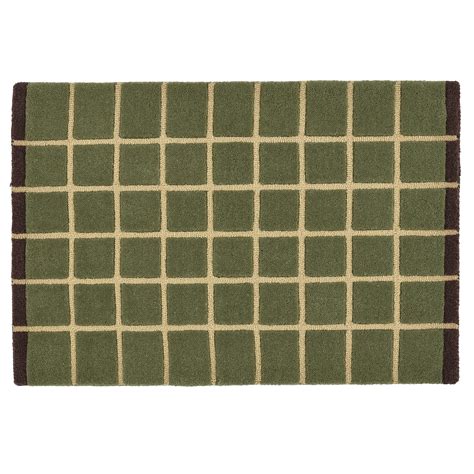 POSTKONTOR door mat, indoor, green, 40x60 cm (1'4"x2'0") - IKEA