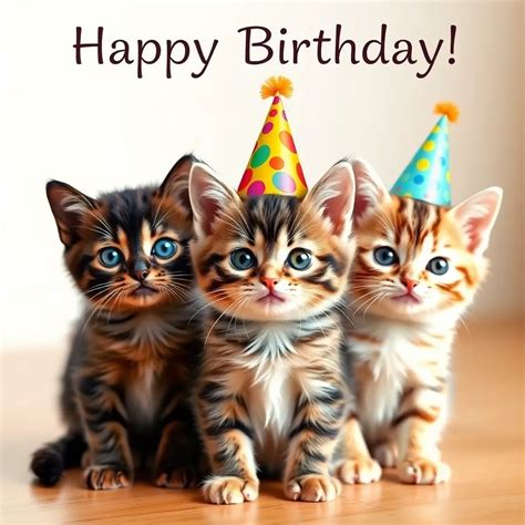 Cat Birthday Cards - Cute & Funny Cat Birthday Card Ideas | AI Group Cards