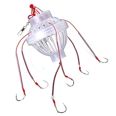 BeautySphere Fishing Tackle Sea Monster with Six Strong Fishing Hooks ...