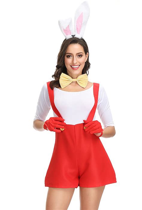 Womens White Rabbit Costume Perth | Hurly-Burly