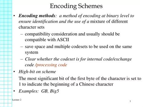 Image result for Encoding Schemes
