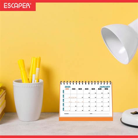 ESCAPER Bliss: A5 Desk Calendar 2024 Set - Double the Joy 2024 Table ...