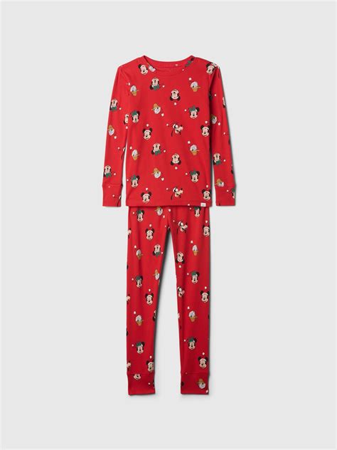 Gap × Disney Kids Organic Cotton Holiday PJ Set | Gap