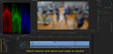 Premiere Pro Multicam Grading 的图像结果