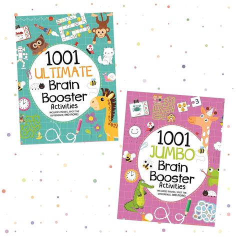 Buy 1001 Jumbo & Ultimate Brain Booster Activities for 3 to 8 Years Old ...