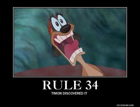 Funny Demotivational Poster of Timon from Family Guy