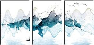 Set of 3 Large Panel Fine Art Print - Art & Paintings posters in India ...