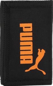 PUMA Men Black Jute Wallet Black-Vibrant Orange - Price in India ...