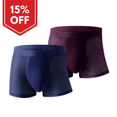 Pack of 2 ~ Panteazy's Men's Dot Ice Silk Underwear – Panteazy Retails LLP