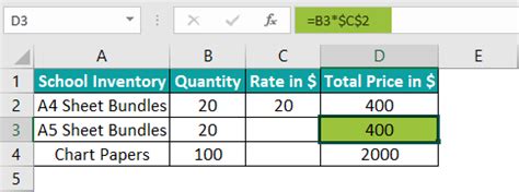 Image result for Excel Absolute Reference Auto Fill Formula