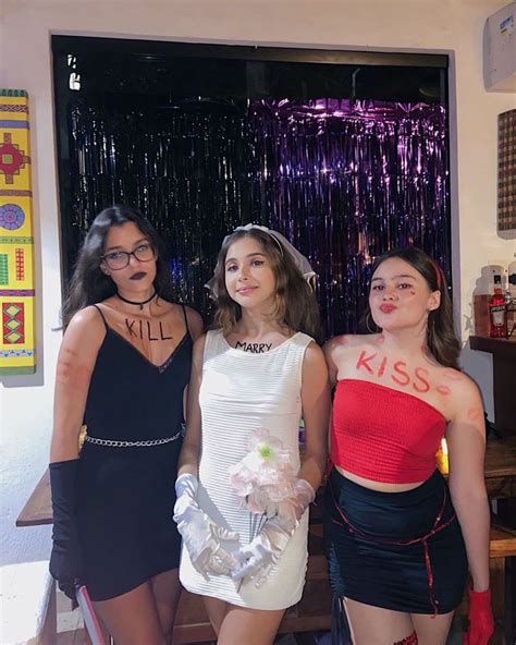 halloween costume kiss marry kill