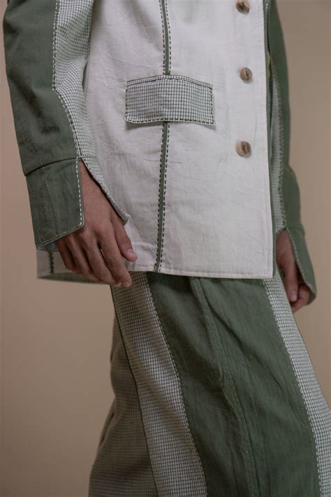 Meadows Unisex Colour Blocked Blazer – Lafaani