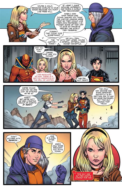 Dark Crisis: Young Justice #6 Preview: Bart Apologizes to Cassie