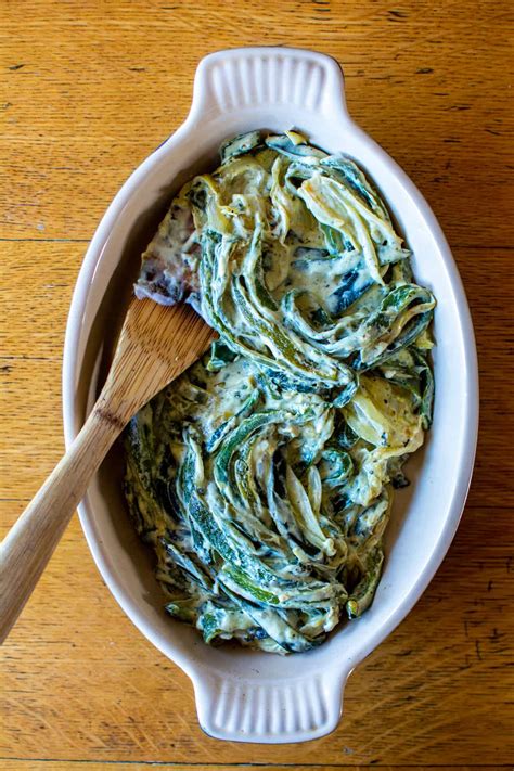 Rajas Con Crema {Creamy Roasted Poblanos} - ¡HOLA! JALAPEÑO