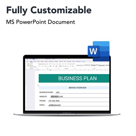 Simple Template for Business Plan 的图像结果