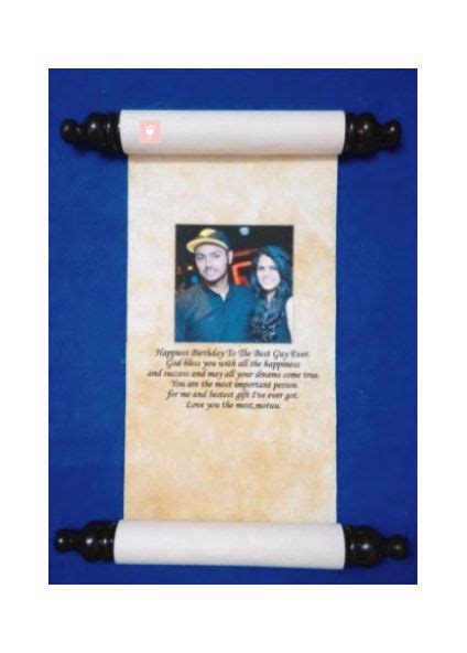 Online Personalized scroll with box Delivery | GoGift
