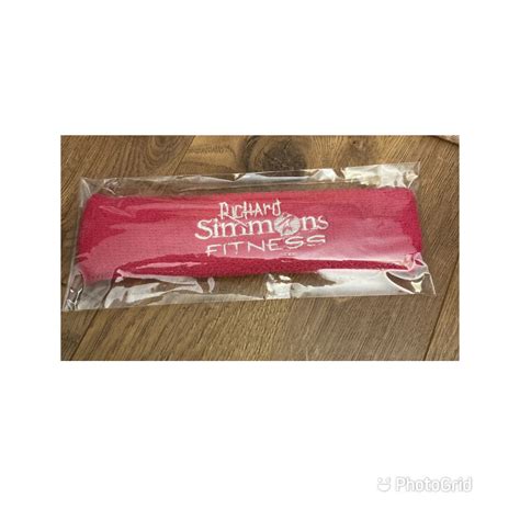 Vintage Richard Simmons Exercise Fitness Sweat Head Bands NIP Pink ...