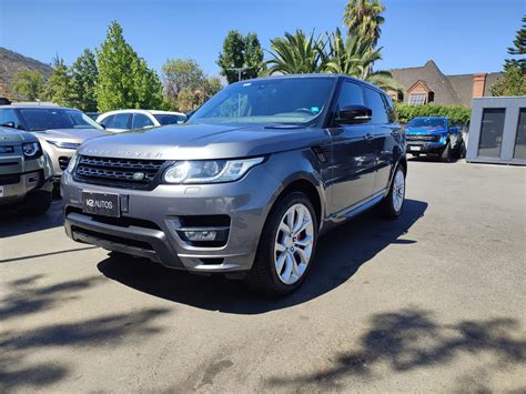 K2 Autos LAND ROVER RANGE ROVER SPORT AUTOBIOGRAPHY 5.0 AUT 2016 MANTENCIONES AL DIA