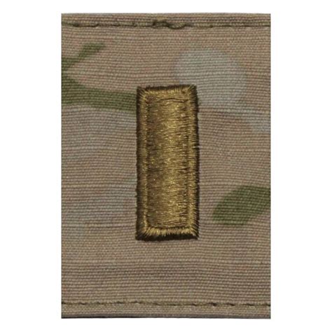 Second Lieutenant Rank Insignia - Army 2LT Patches, Pin-Ons & Epaulets ...