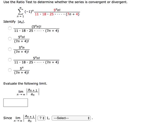 Series Ratio Test Example 的图像结果