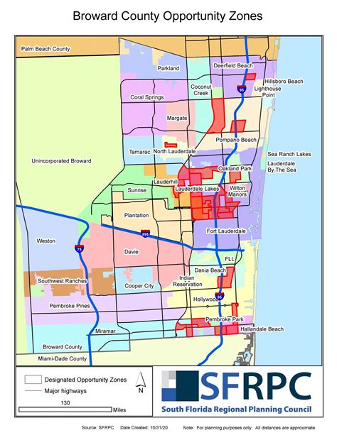 Broward county cities map