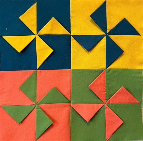 Image result for Easy Pinwheel Quilt Block Pattern