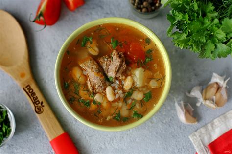 Суп с гречкой и фасолью - пошаговый рецепт с фото на Повар.ру