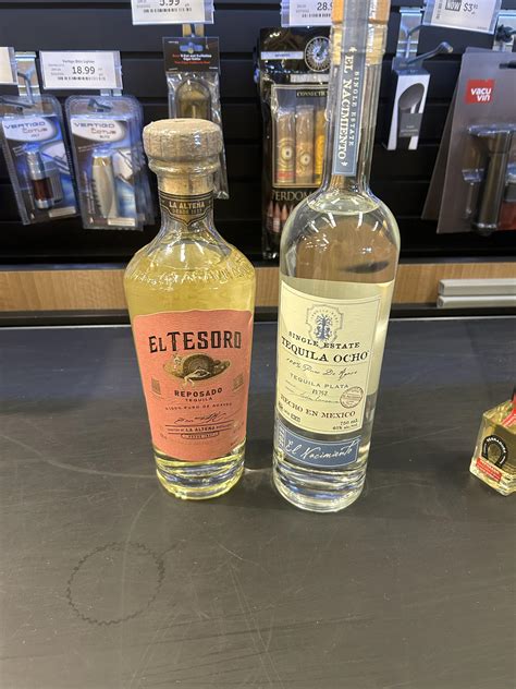 El Tesoro and Tequila Ocho : r/tequila