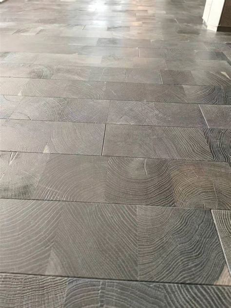 Stylish End Grain Wood Flooring You’ll Love