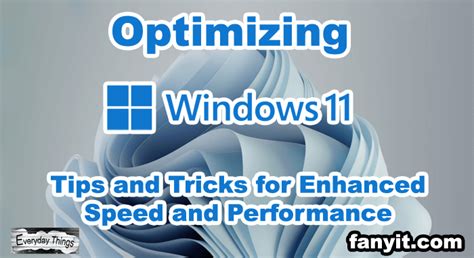 Image result for Windows 11 Performance Tips