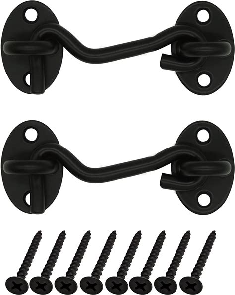 Hook and Eye Latch, 3“ Solid Stainless Steel Barn India | Ubuy