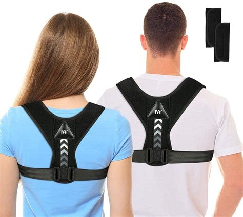 Buy MYSEXY Posture Corrector Upper Back Brace For Women Men Neck ...