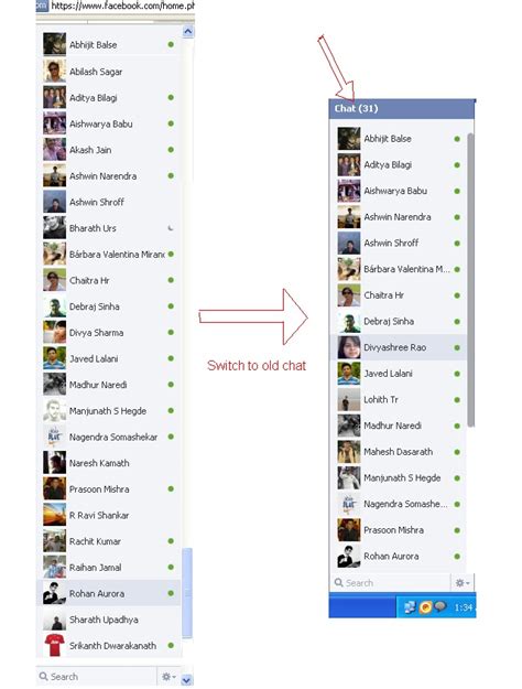 Arjun Shenoy: I want my old facebook chat back!