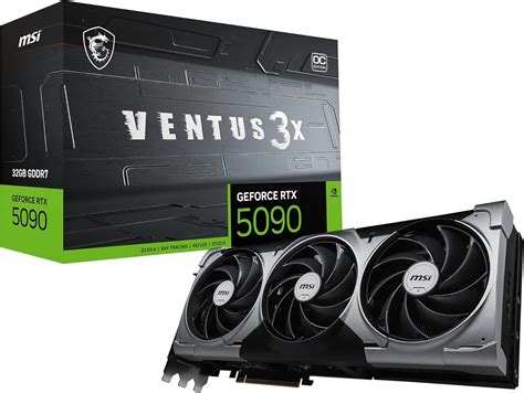 Amazon.com: msi Gaming RTX 5090 32G Ventus 3X OC Graphics Card (32GB ...