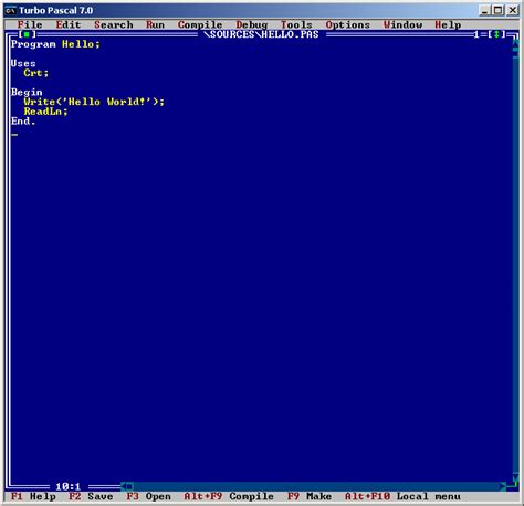 Programme Pascal 的图像结果