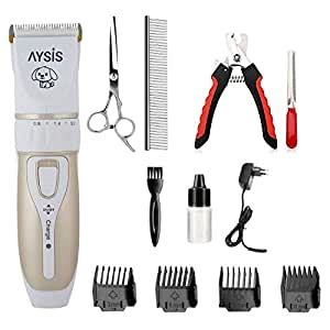 COROID Professional Automatic Rechargeable Pet Hair Trimmer for Dogs ...